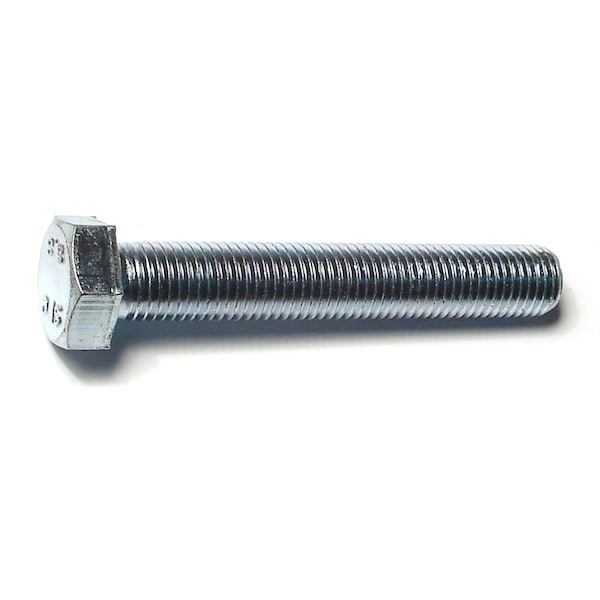 Midwest Fastener Class 8.8, M16-2.00 Hex Head Tap Bolt, Zinc Plated Steel, 100 mm L, 2 PK 78427 - main